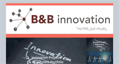 Desktop Screenshot of bbinnovation.com
